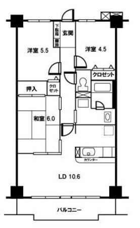 ピエール草加の物件間取画像